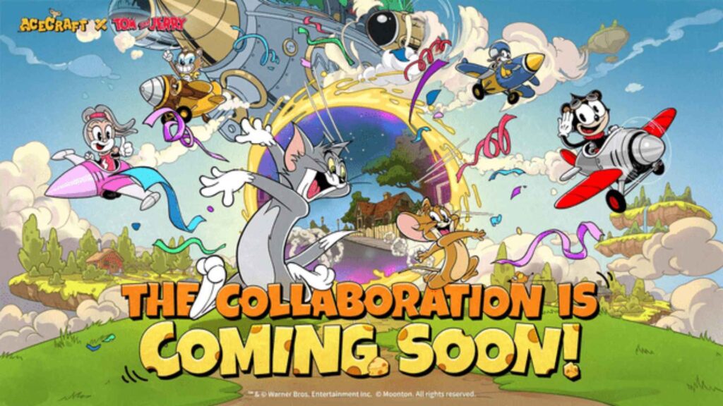 Tom and Jerry x Acecraft Collabortion Event Image