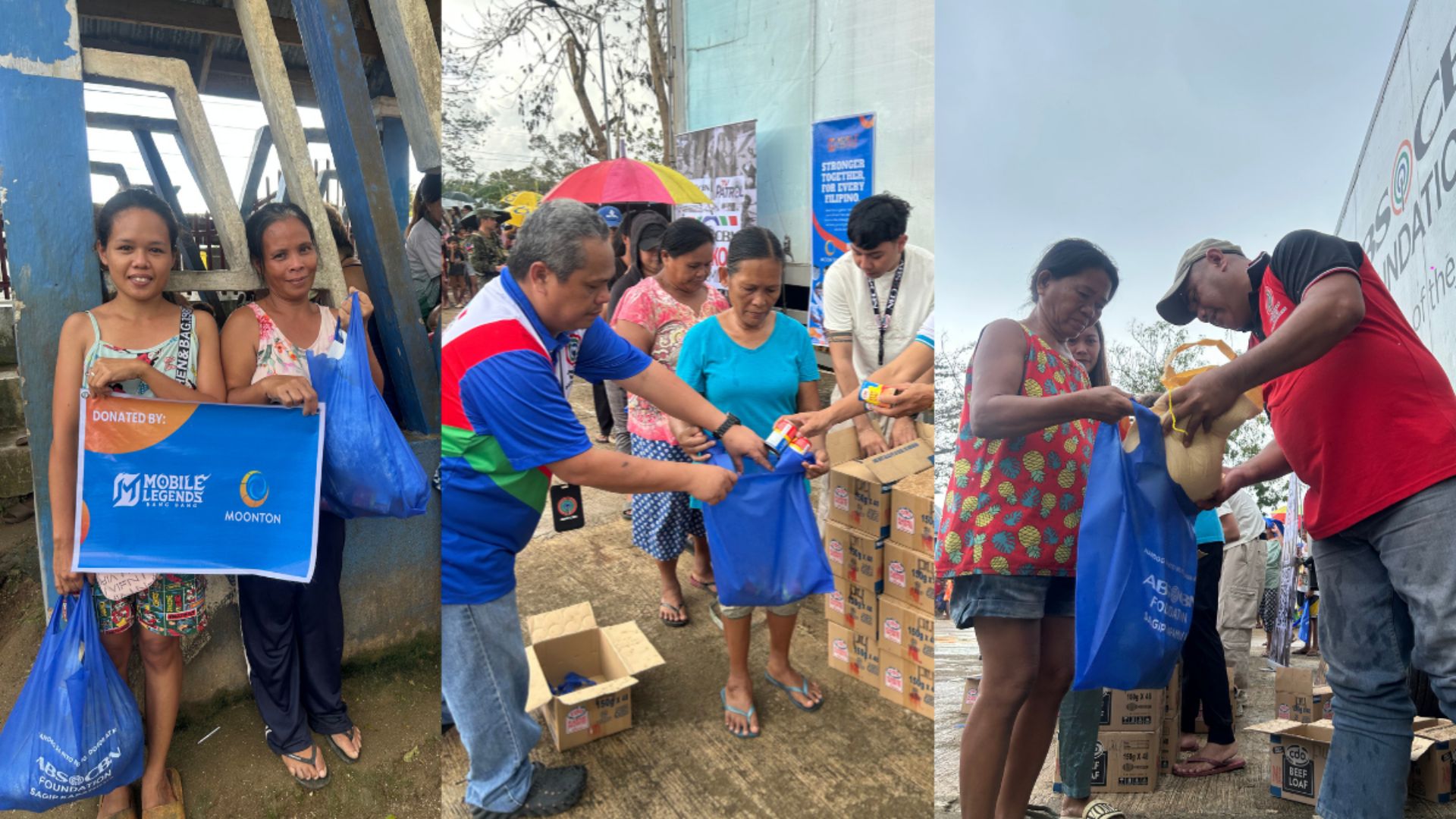 MOONTON Games and ABS-CBN Foundation Unite to Support Families Affected by Typhoon and Earthquake