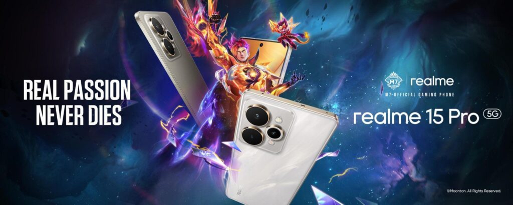 Realme M7 World Championship Promotional Art Realme M7 World Championship Promotional Art